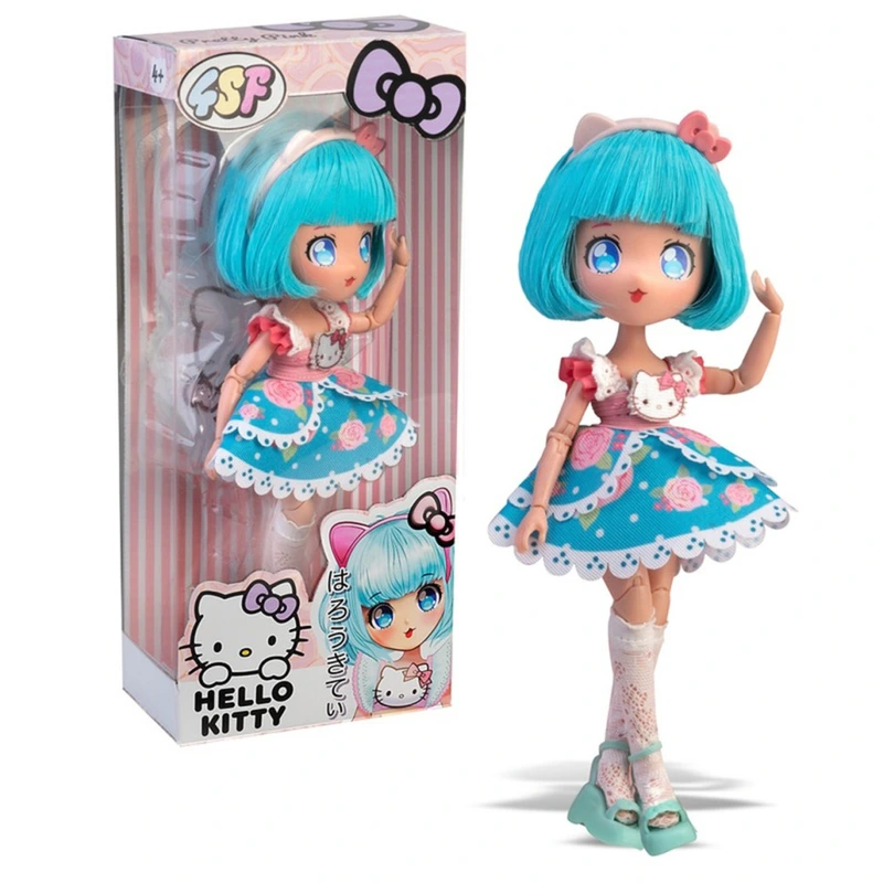 Дитяча лялька "Красуня Пінк" 4SF Manga Dolls HKTF0300 серії "Hello Kitty" — 4SF Manga Dolls