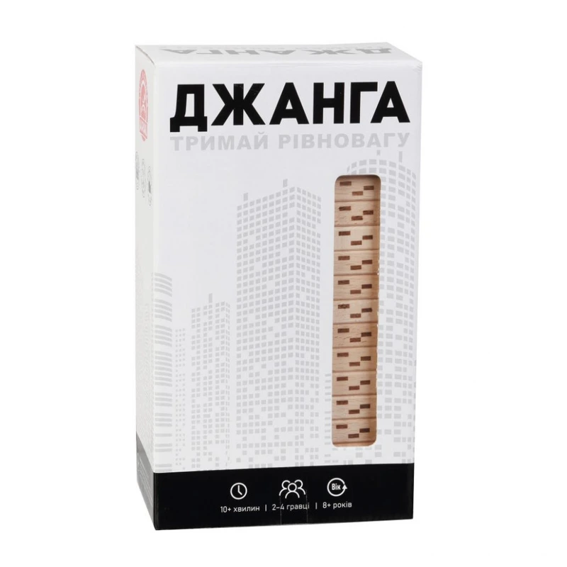 Настільна гра Джанга Arial 910015, 54 блоки — Arial