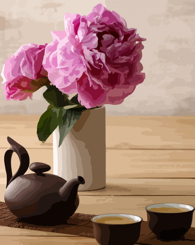 Картина за номерами. Art Craft "Чайна церемонія" 40 * 50 см 12122-AC