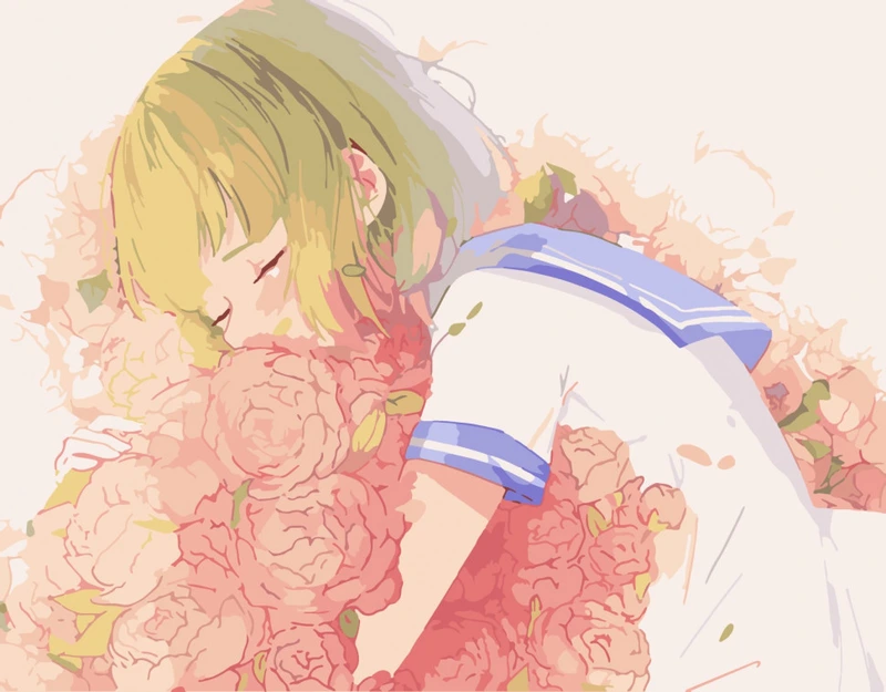 Картина за номерами. Art Craft "Квіткова любов" 40 * 50 см 10214-AC