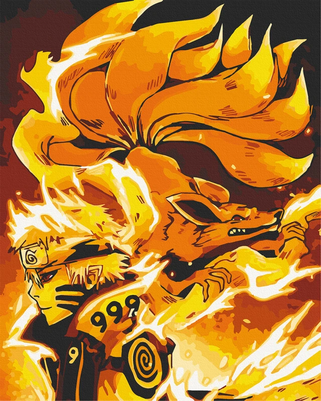 Картина за номерами. Art Craft "Наруто. Перевтілення" 40 * 50 см 10262-AC