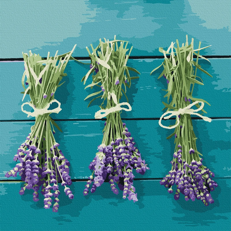 Картина за номерами. Art Craft "Трояндове тріо" 40 * 40 см 13114-AC