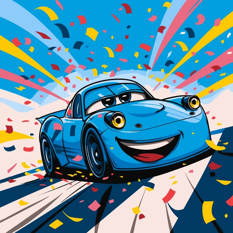 Картина за номерами "Гонка мрій" 15657-AC 30х30 см — Art Craft