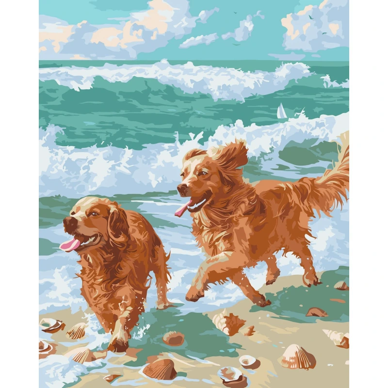 Картина за номерами "Грайливий бриз" ©arttem_illustration 11738-AC 40х50 см — Art Craft