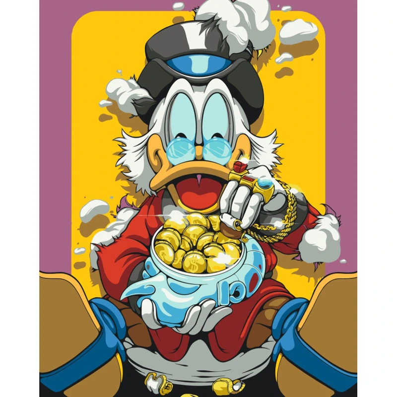 Картина за номерами "Грошовий Скрудж" 16140-AC 40x50 см
