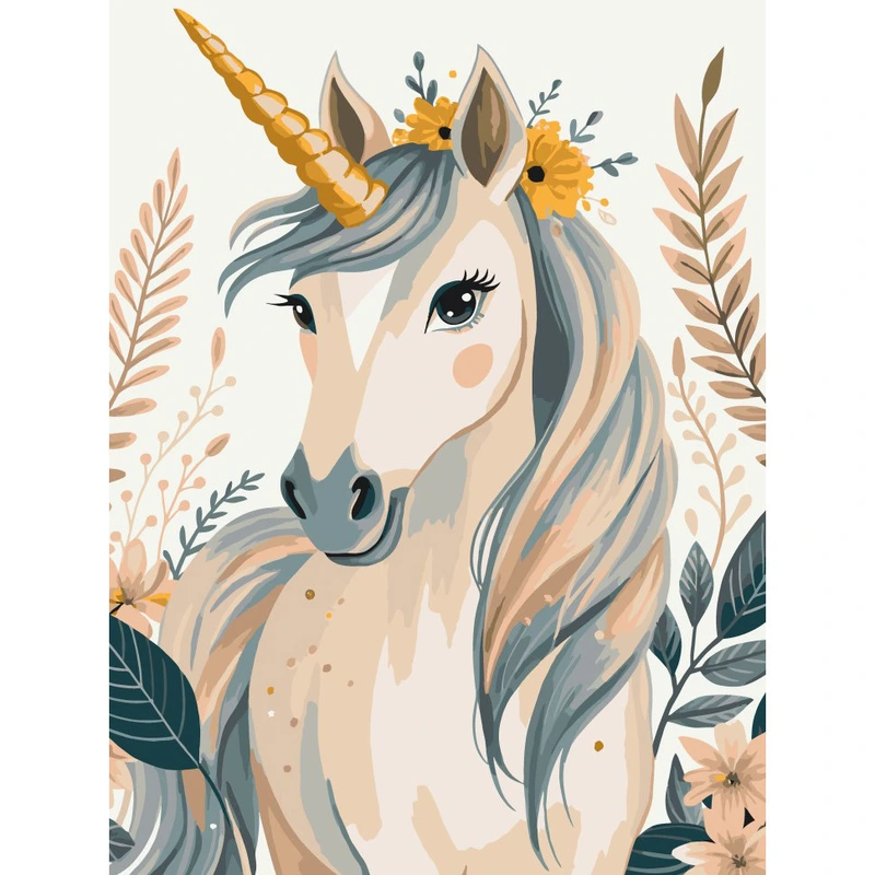 Картина за номерами "Казковий кінь" 16512-AC 30х40 см — Art Craft