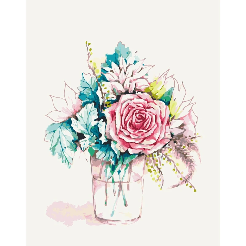 Картина за номерами "Перший букет" Art Craft 13137-AC 40х50 см