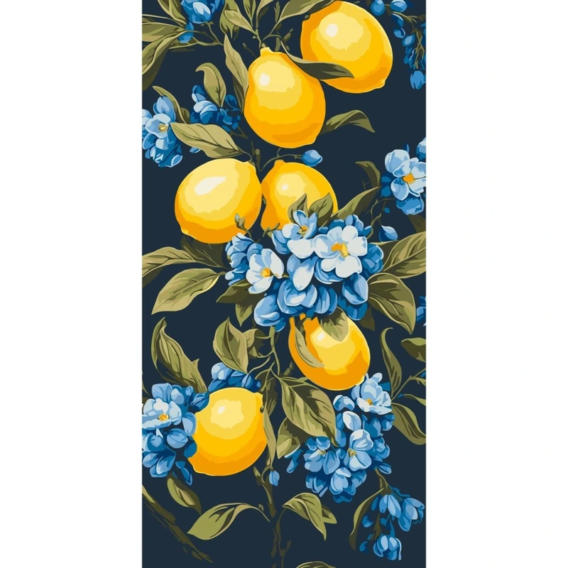 Картина за номерами "Соковиті лимони" 11548-AC 40x80 см — Art Craft