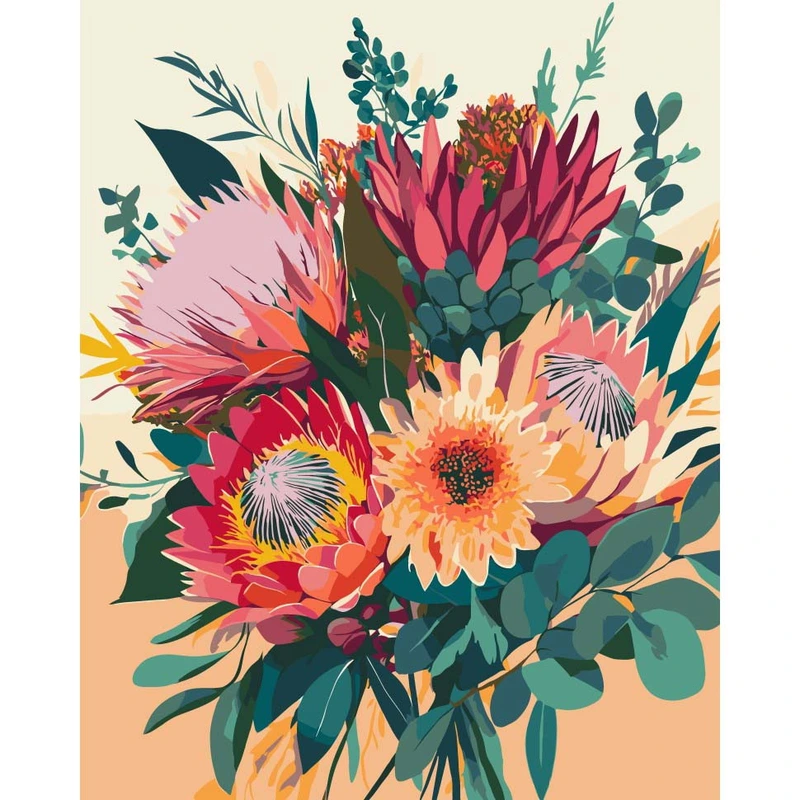 Картина за номерами "Танок пелюсток" 13156-AC 40х50 см