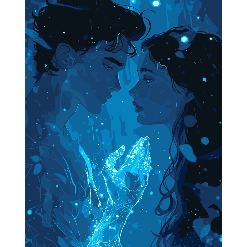 Картина за номерами "У погляді, де я гублюсь" ©arttem_illustration 10407-AC 40х50 см — Art Craft