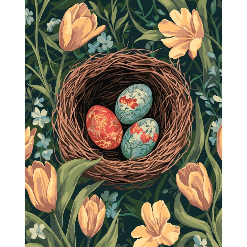 Картина за номерами "Весняна знахідка" 12520-AC 40х50 см — Art Craft