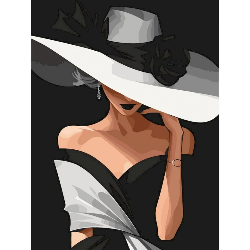 Картина за номерами "Загадковий образ" 504038-NC 40х50 см — Art Craft