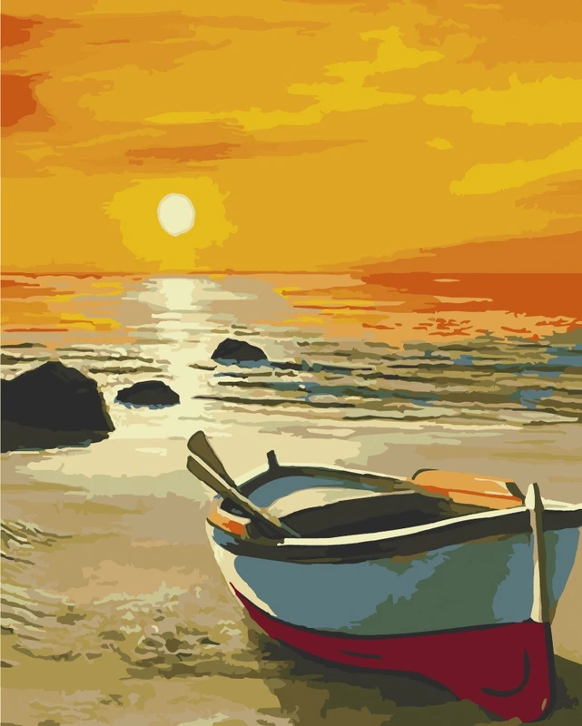 Картина за номерами "Захід сонця" 504023-NC 40x50 см