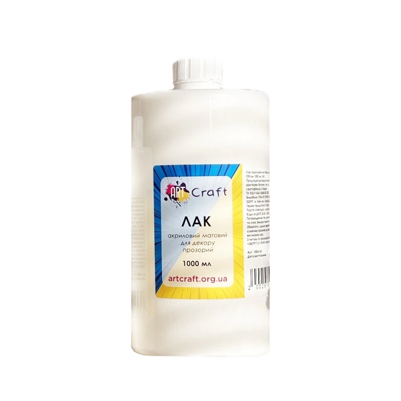 Лак акриловий матовий 5005-AC 1000 мл