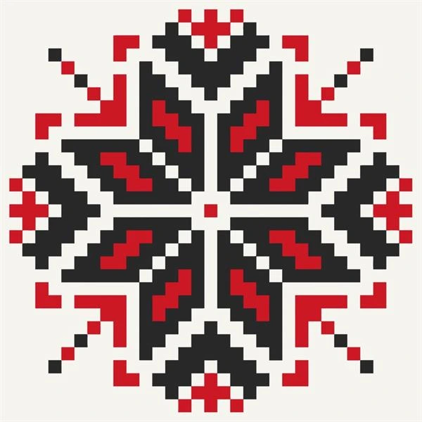 Картина за номерами ArtCraft Етнічний орнамент 30х30 см (13039-AC)