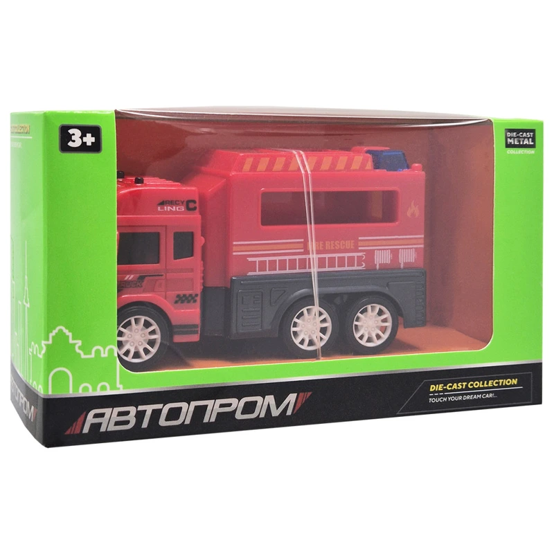 Дитяча ігрова машинка Fire Rescue АВТОПРОМ AP7473(Red2) пластик — АВТОПРОМ