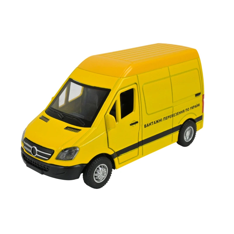 Інерційна машинка "Вантажні перевезення" AP7544ABCD(Yellow) світлові та звукові ефекти — АВТОПРОМ