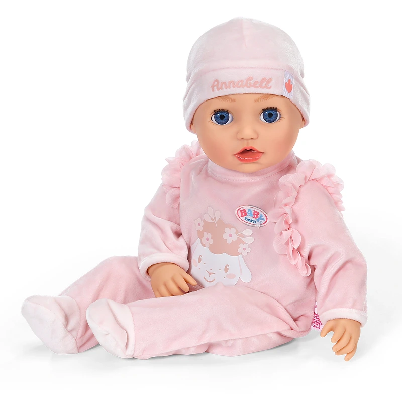 Інтерактивна лялька BABY BORN – АННАБЕЛЬ (43 см, з аксес.) — BABY born