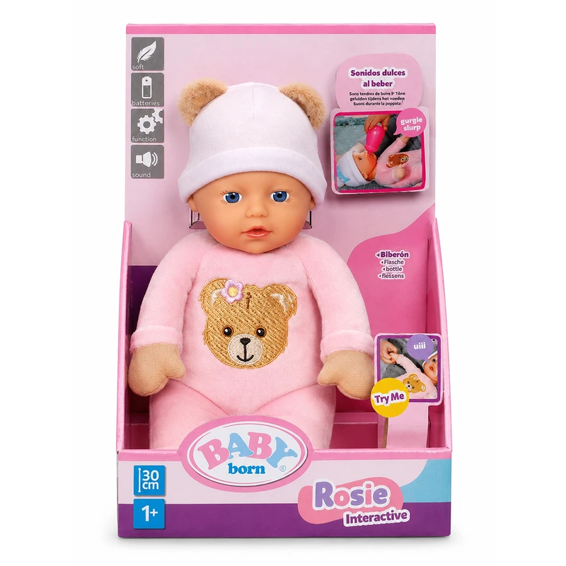 Інтерактивна лялька BABY BORN – РОЗІ (30 см) — BABY born