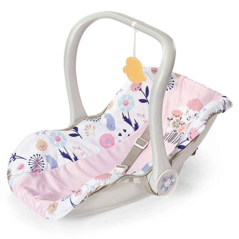 Крісло-переноска для ляльки BABY BORN 2 в 1 – КВІТКОВИЙ СТИЛЬ — BABY born