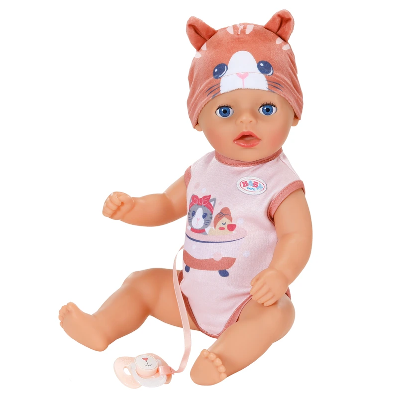 Лялька BABY BORN – ЛЕНА У КОСТЮМІ КОТИКА (36 см, з аксес.) — BABY born