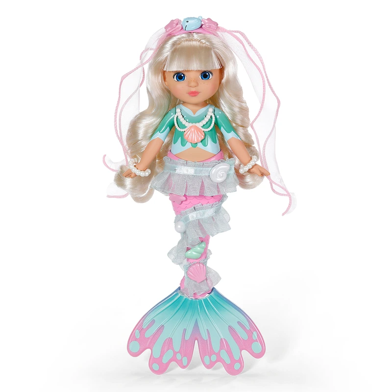 Лялька BABY BORN серії "Glam Up" – РУСАЛОНЬКА СПАРКЛ (28 см, з аксес.) — BABY born