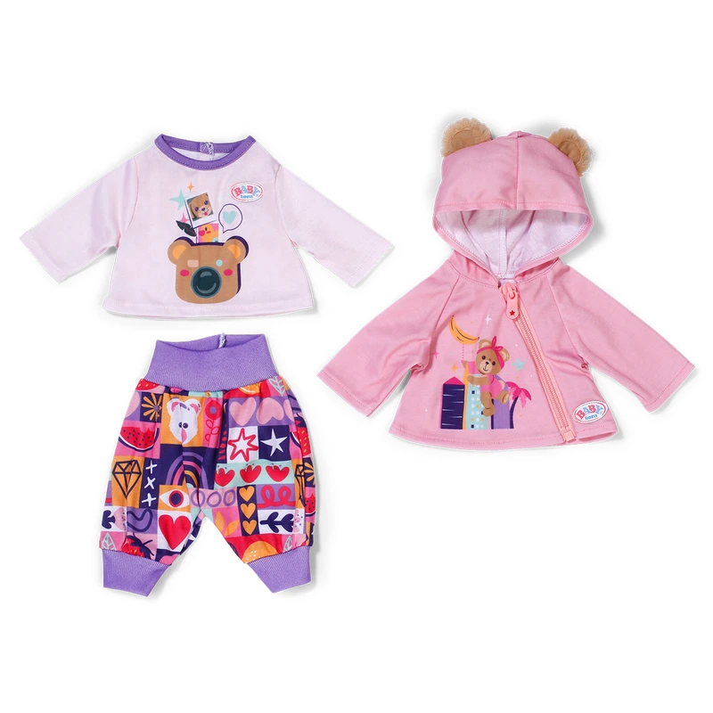 Набір одягу для ляльки BABY BORN – МИЛЕ ВЕДМЕЖАТКО (43 см) — BABY born