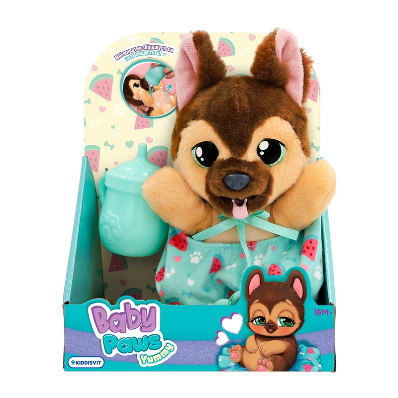 Інтерактивна іграшка BABY PAWS серії "Yummy" – НІМЕЦЬКА ВІВЧАРКА (з аксес.) — Baby Paws