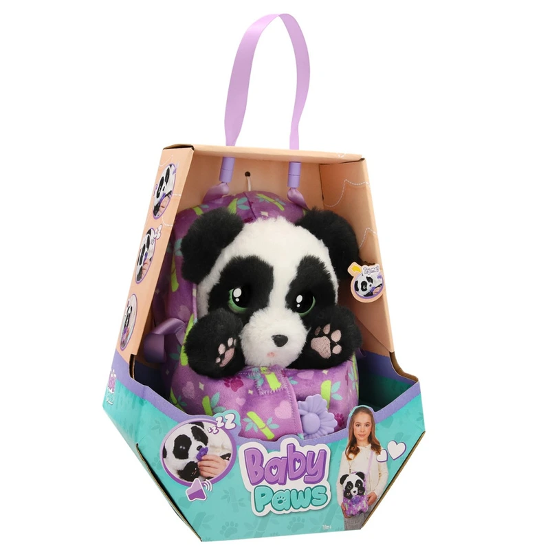 Інтерактивна іграшка "Малюк Панда" Baby Paws 927667M, зі звуком — Baby Paws