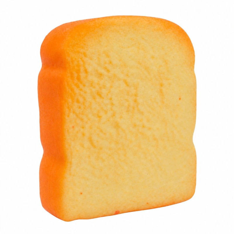 Дитяча іграшка сквіш-антистрес "Хліб тост" SQ-BREAD розмір 6,5 х1, 5х8, 5 см — Bambi