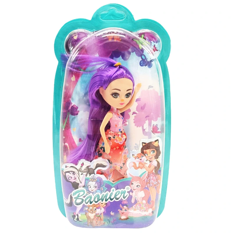 Дитяча іграшкова Лялька "Baobier" JJ8572-20(Violet) 15 см, шарнірна