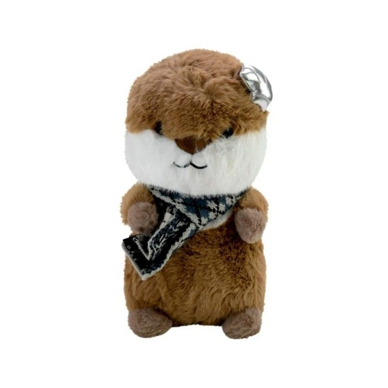 Дитяча м'яка іграшка "Видреня" C8501 з мушлею, розмір 28 см