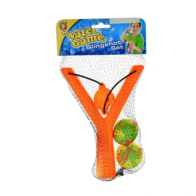 Дитяча Рогатка YG17Y 2 м'ячика м'яких Помаранчевий — Bambi