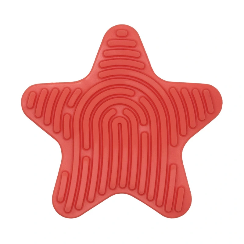 Дитяча розвиваюча дошка для сенсорної активності 1798 силіконові палички Червоний-4 — Bambi