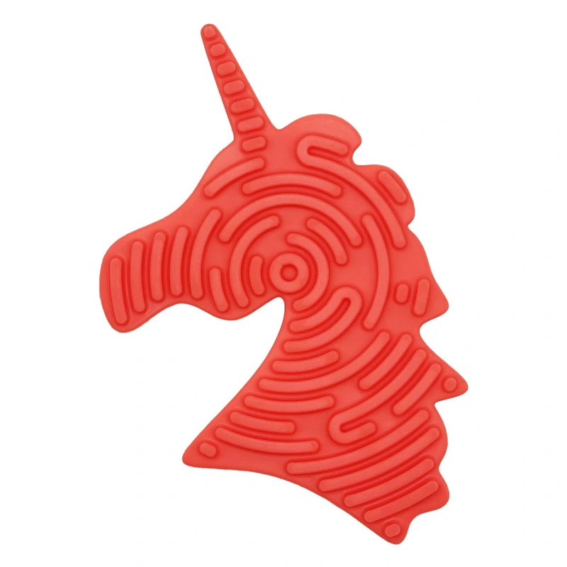 Дитяча розвиваюча дошка для сенсорної активності 1798 силіконові палички Червоний-1 — Bambi