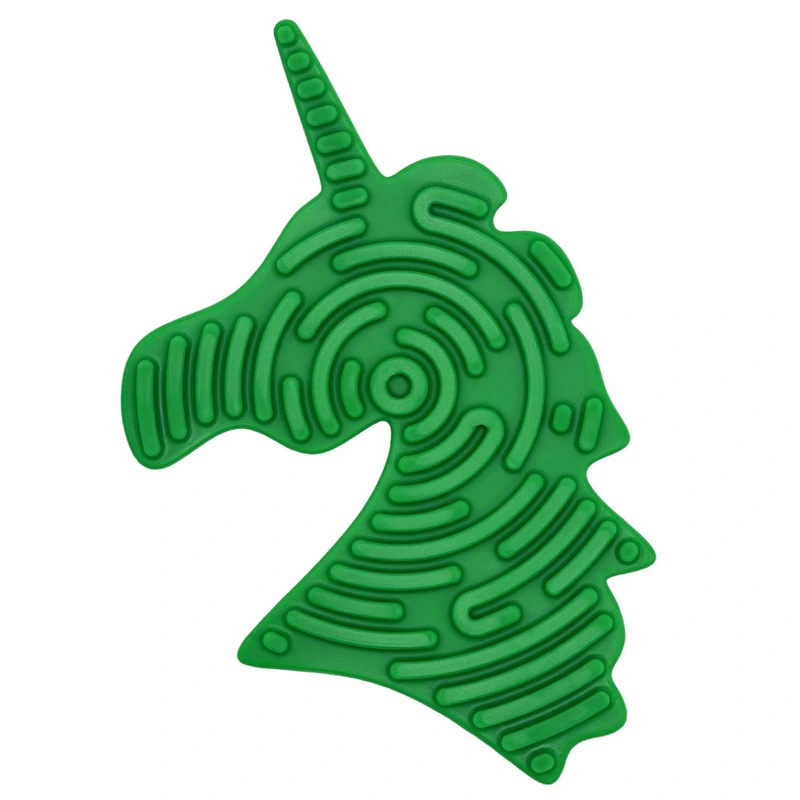 Дитяча розвиваюча дошка для сенсорної активності 1798 силіконові палички Зелений-1 — Bambi