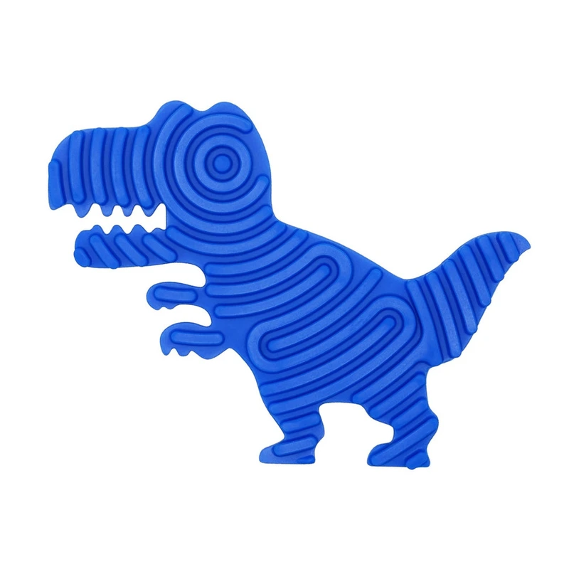 Дитяча розвиваюча дошка для сенсорної активності 1798 силіконові палички Блакитний-2 — Bambi