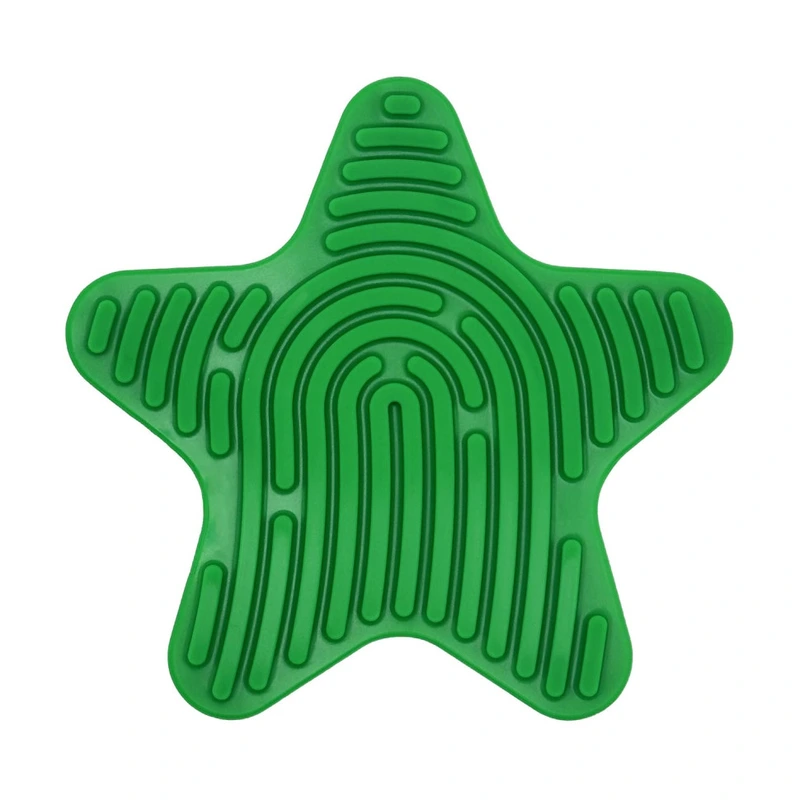 Дитяча розвиваюча дошка для сенсорної активності 1798 силіконові палички Зелений-4 — Bambi