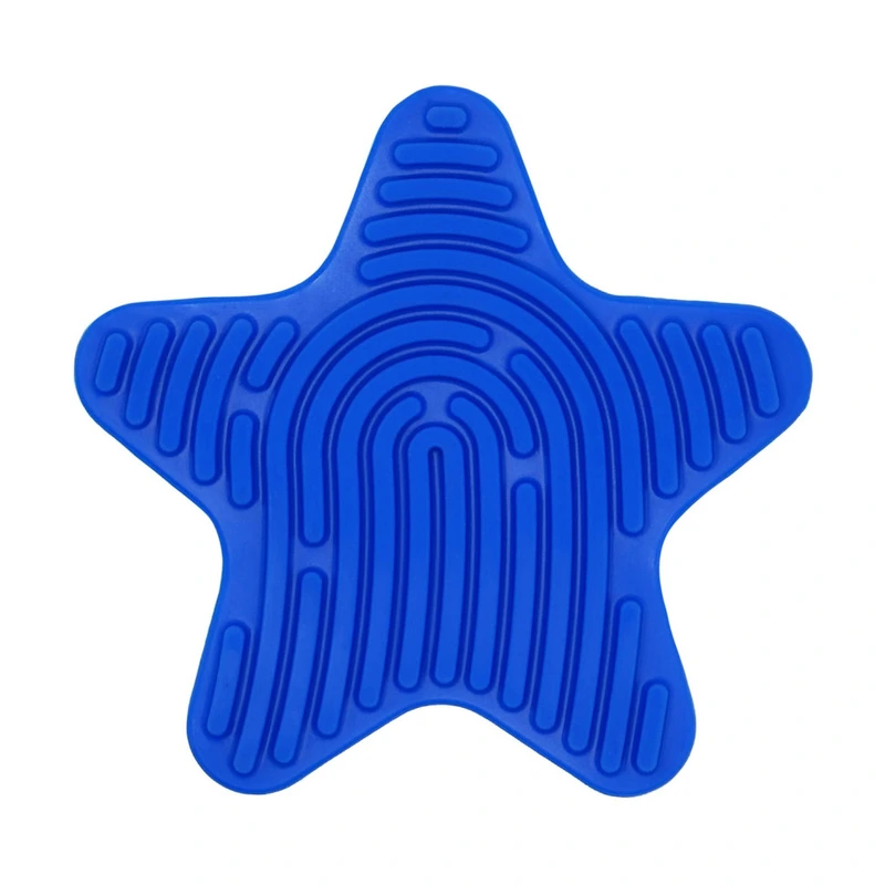 Дитяча розвиваюча дошка для сенсорної активності 1798 силіконові палички Блакитний-4 — Bambi