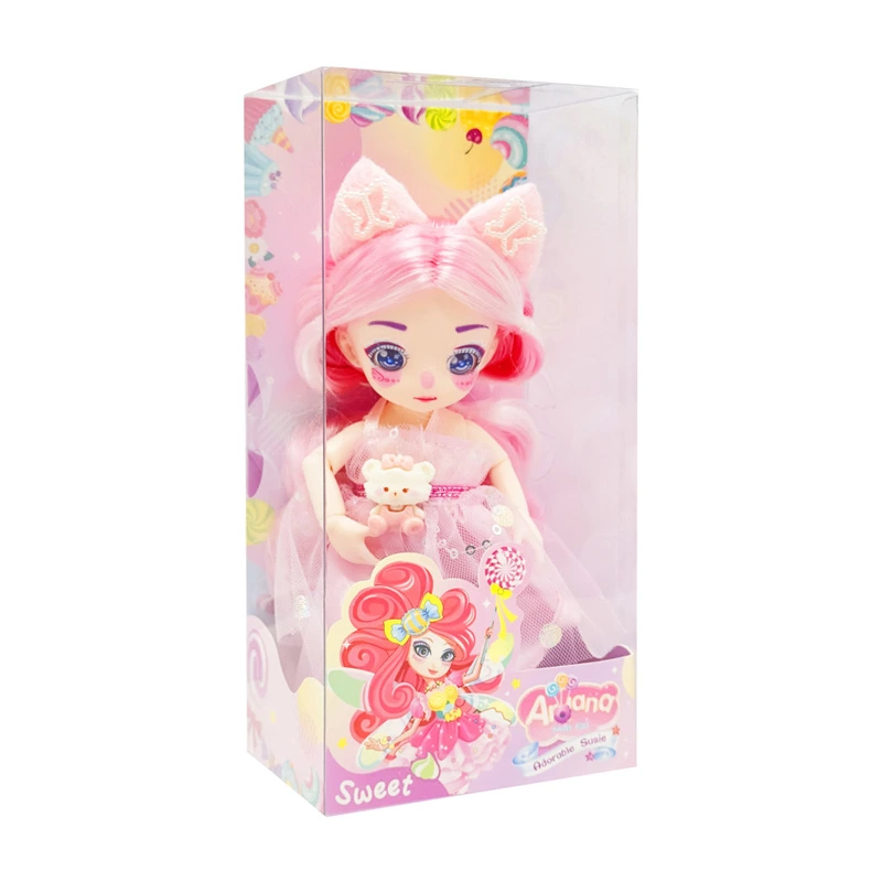 Дитяча шарнірна лялька DH2367-6 миле вбрання, розмір 16 см