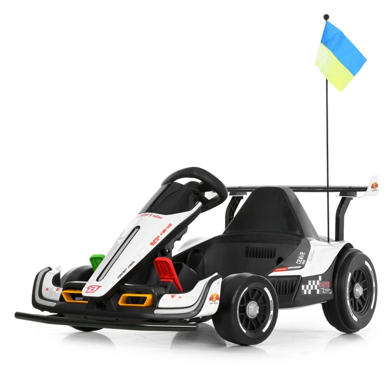 Дитячий електромобіль Електрокарт Kart M 6322EBLR-1 до 50 кг — Bambi
