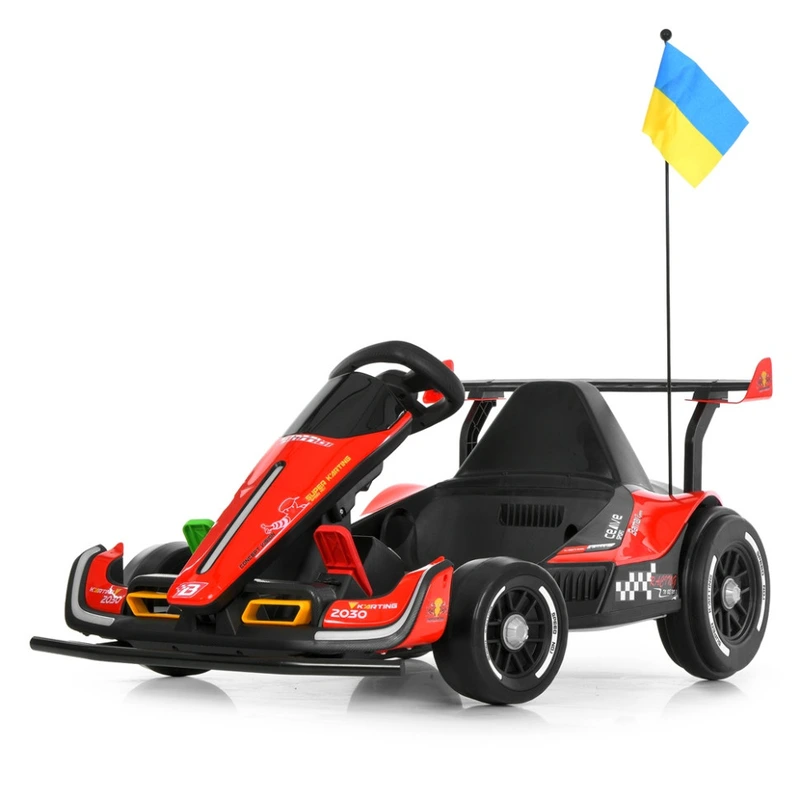 Дитячий електромобіль Електрокарт Kart M 6322EBLR-3 до 50 кг — Bambi