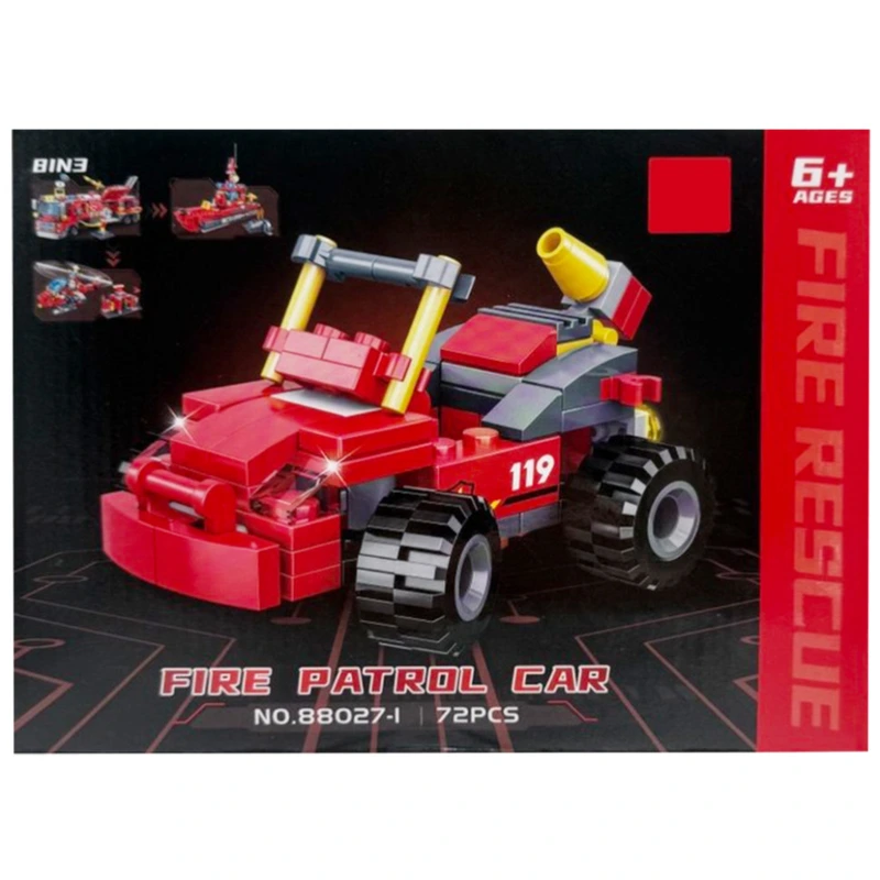 Дитячий конструктор "Fire Rescue" 88027-1, 72 деталі — Bambi