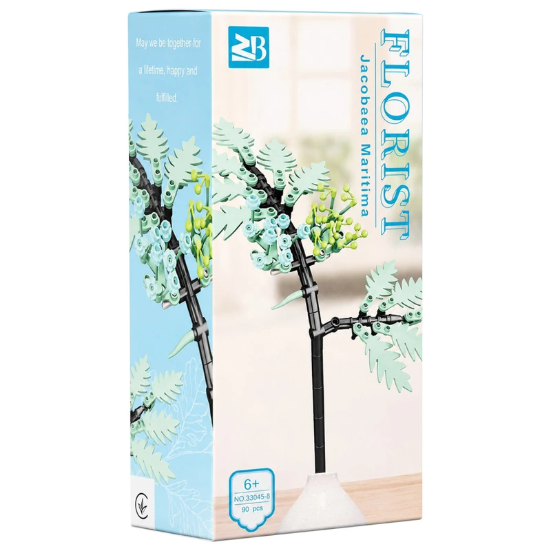 Дитячий конструктор Jacobaea Maritima 33045-8 серії "Florist", 90 деталей