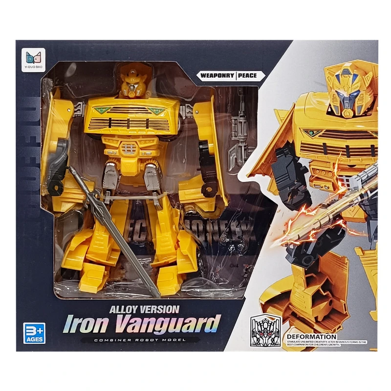 Дитячий Трансформер-машинка Iron Vanguard 894-1/2(Yellow)