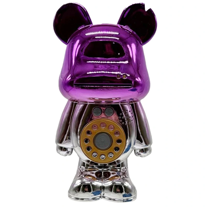 Електронна скарбничка-банкомат "Brearbrick" TZ-56C(Violet) музика, світло — Bambi