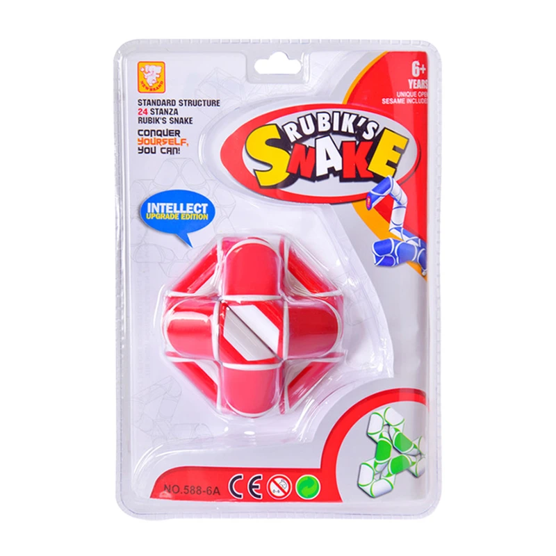 Головоломка логіка-змійка Bambi 588-6A на планшетці Червоний — Bambi