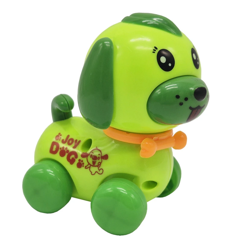 Іграшка заводна Собака 665  Зелений
