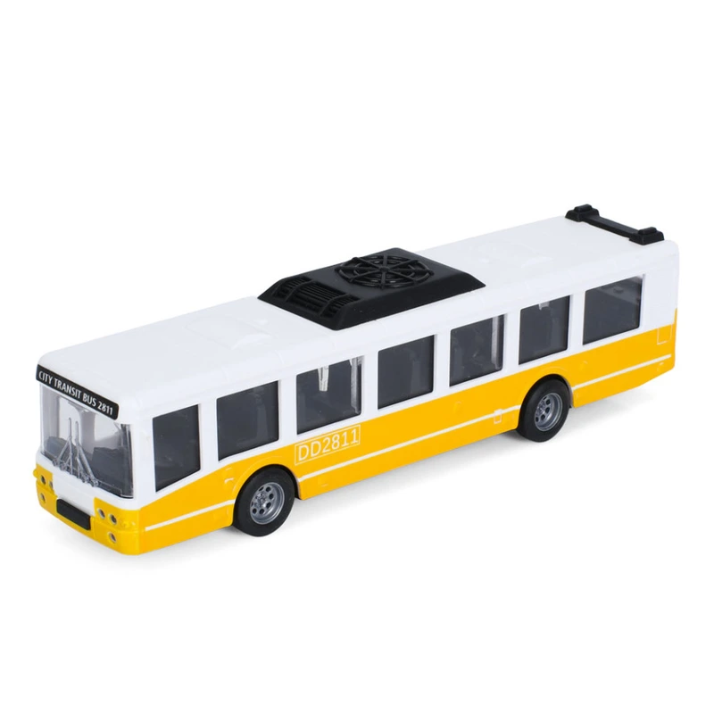 Іграшковий інерційний Автобус 6334(Yellow) гумові колеса, 16 см — Bambi