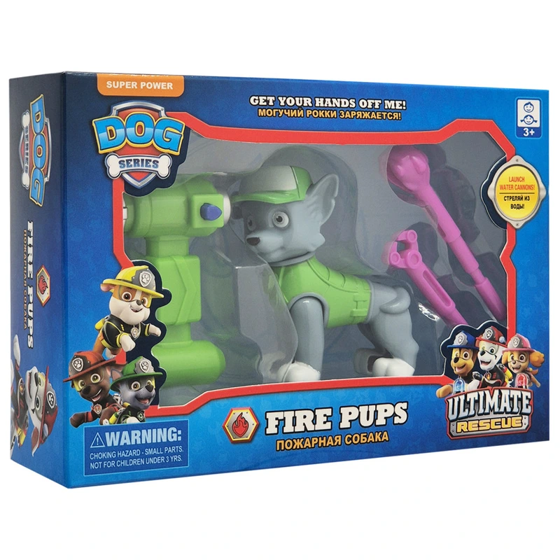 Ігрова фігурка героя "Щенячий патруль" PH228(Green) механічна гармата, 2 снаряди — Bambi